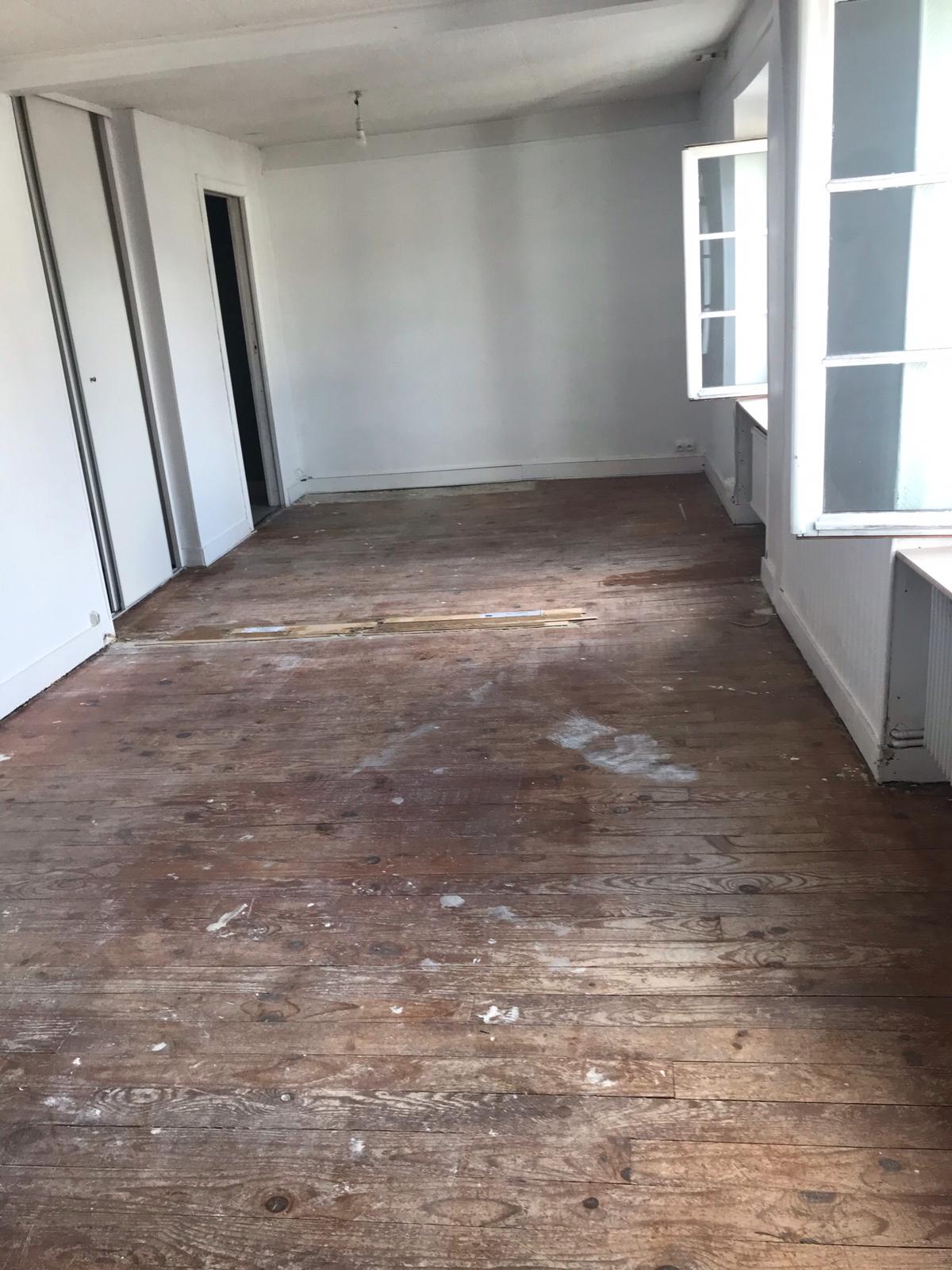 Dépose parquet